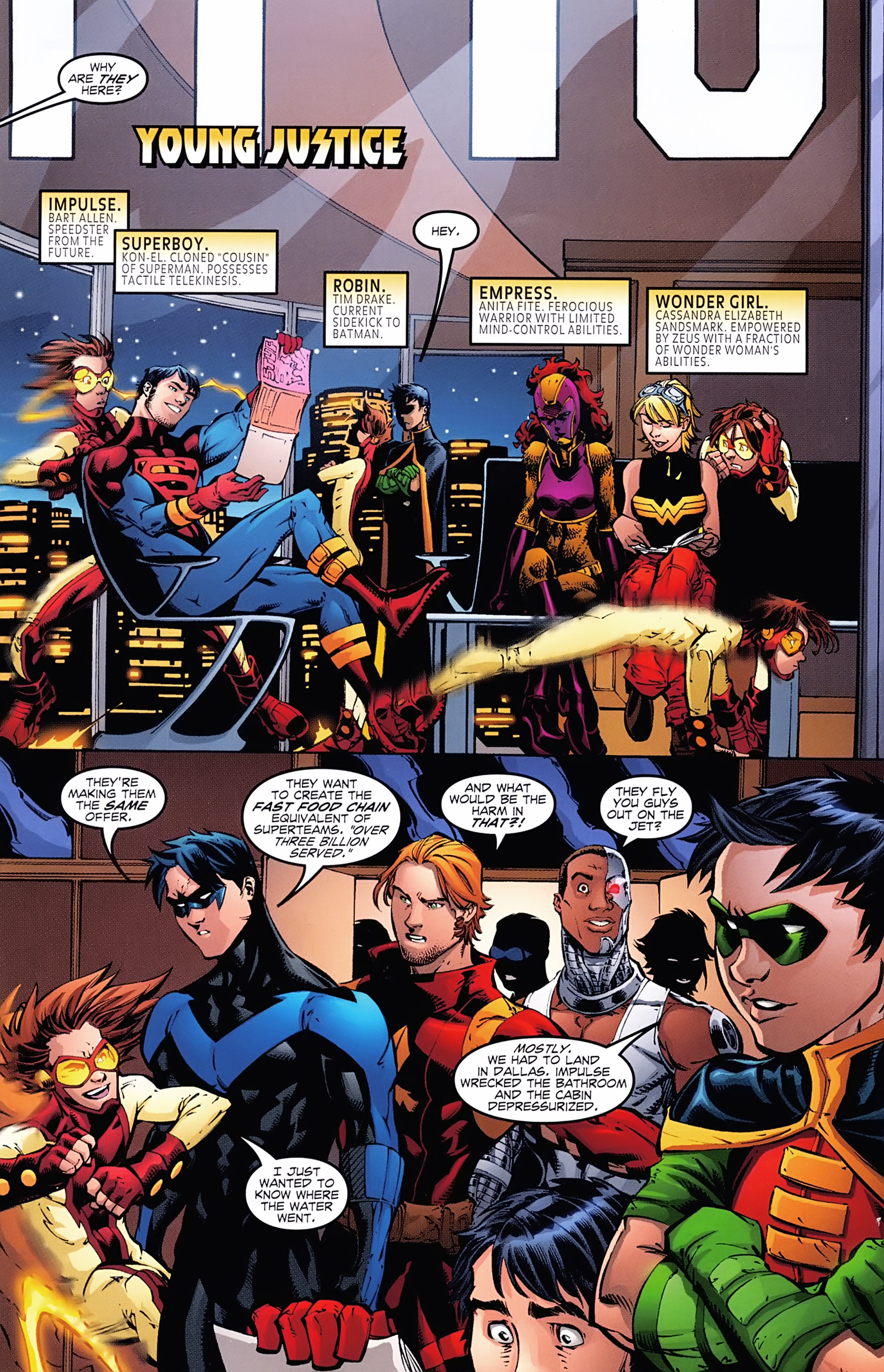 Read online Titans/Young Justice: Graduation Day comic -  Issue #1 - 10