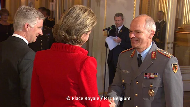 King Philippe of Belgium and Queen Mathilde of Belgium hosted the second New Year’s reception