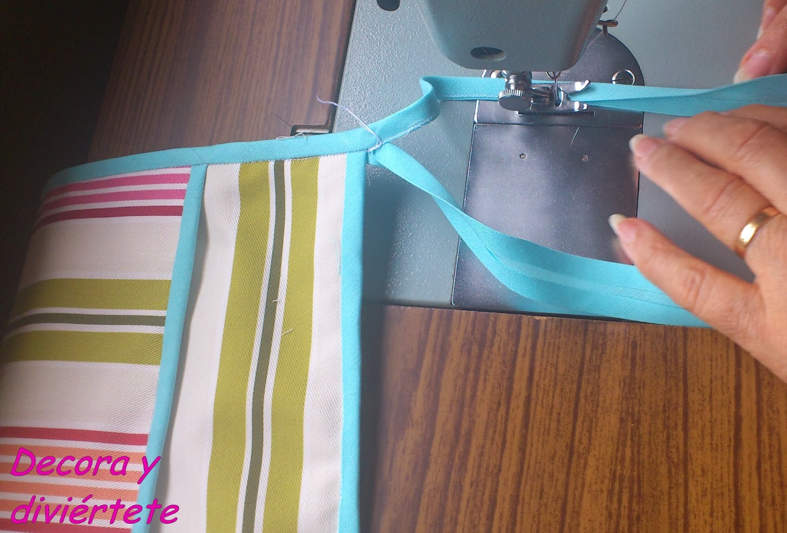 Un tutorial para hacerte un zapatero de tela