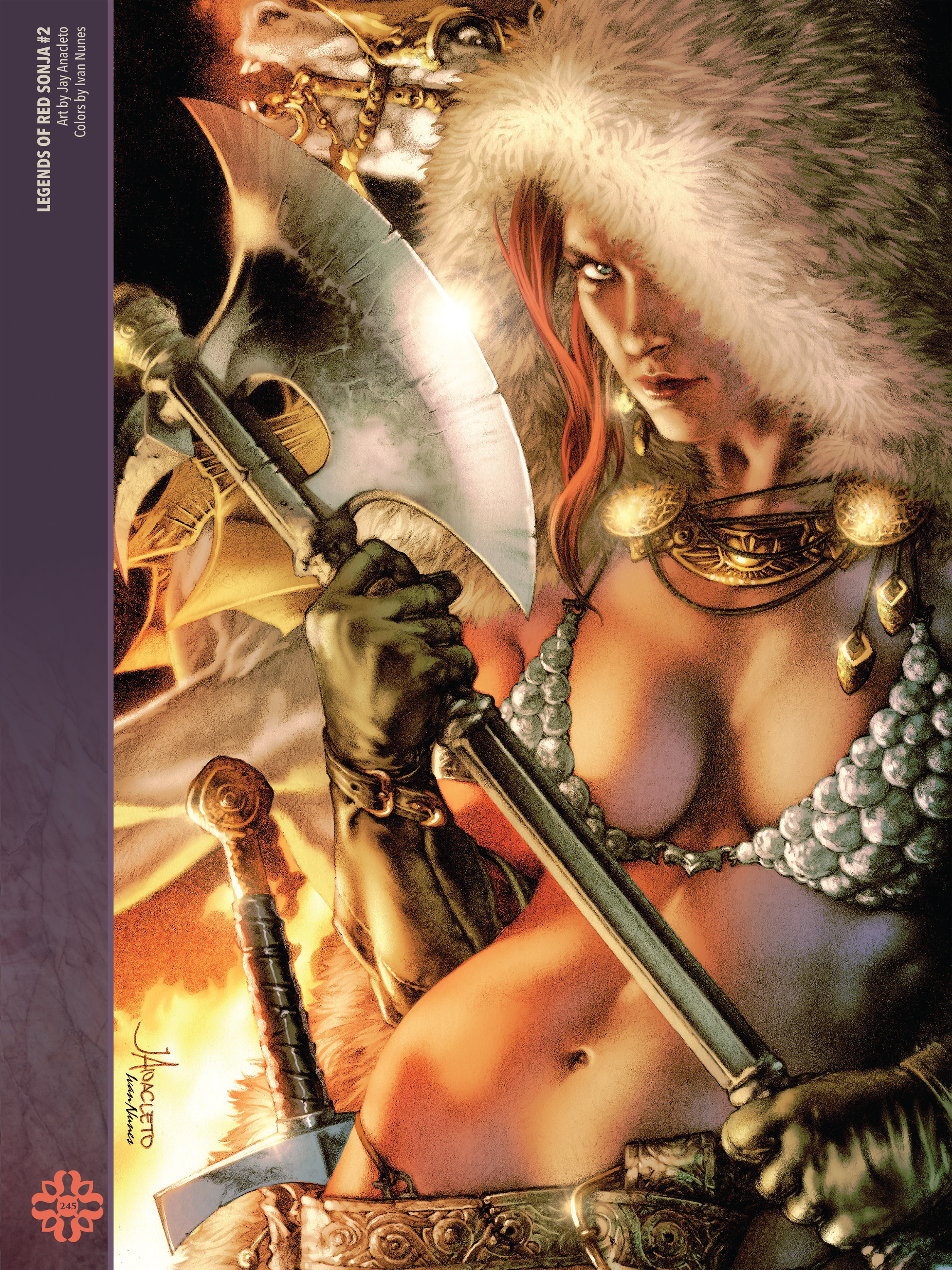 Read online The Art of Red Sonja comic -  Issue # TPB 2 (Part 3) - 46