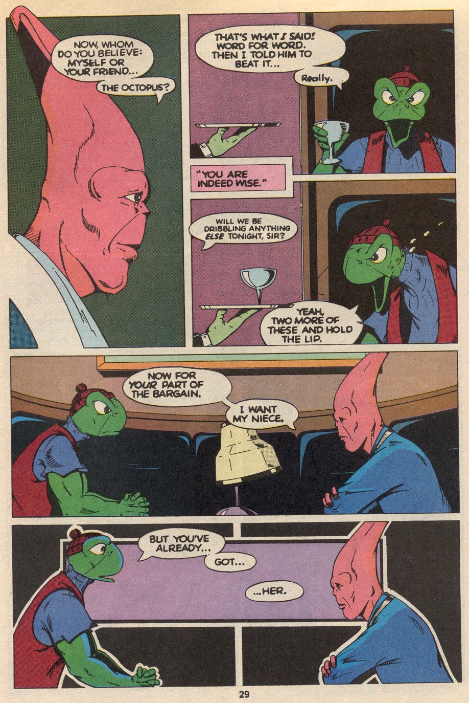Read online Fish Police comic -  Issue #1 - 23