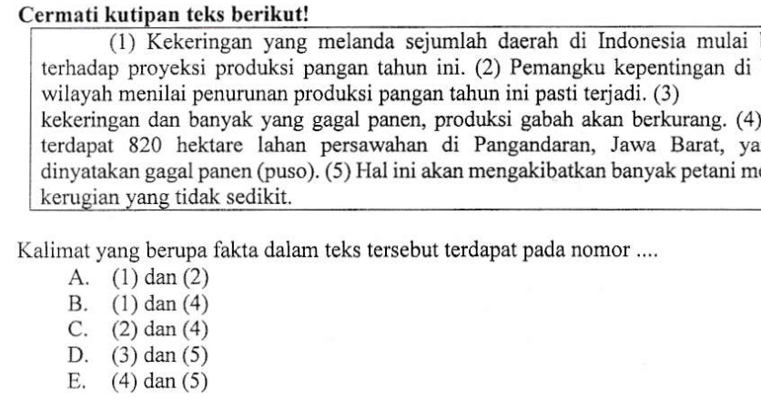 Contoh Soal Bahasa Indonesia Tentang Teks Berita - Berbagai Teks Penting