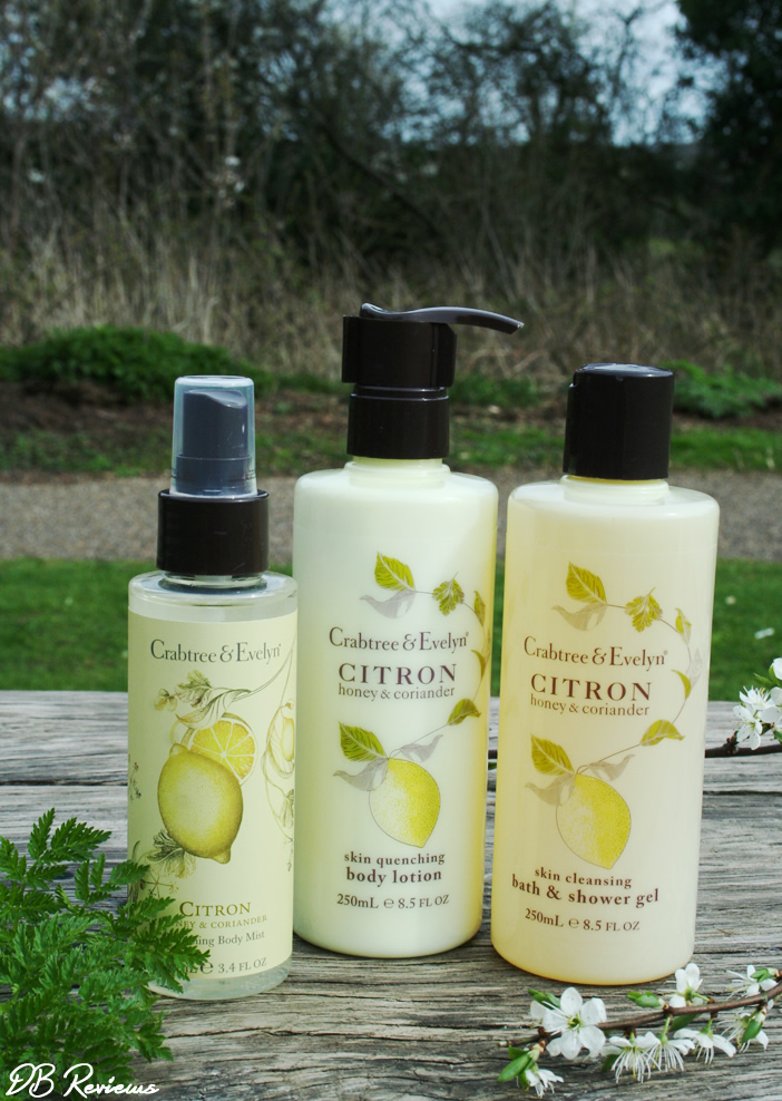 Crabtree & Evelyns Citron Honey And Coriander Collection