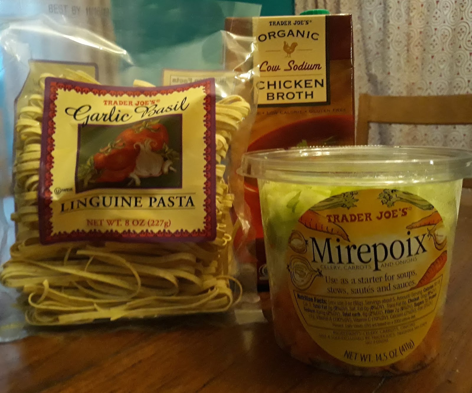 What's Good at Trader Joe's? Trader Joe's Garlic Basil Linguine Pasta