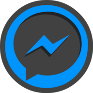 messenger icon outline