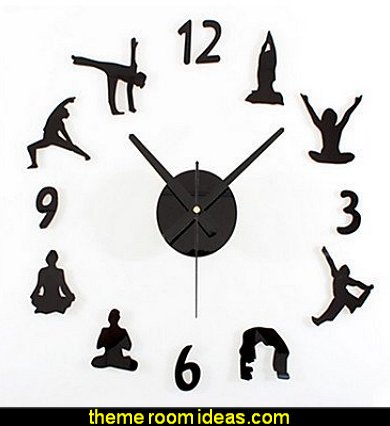 DIY Yoga Wall Clock Gift ideas - fun novelty gift shopping ideas - gift ideas - slippers - sleep wear - personalized gifts - cool stuff to buy Gift ideas - fun novelty gift shopping ideas - gift ideas - slippers - sleep wear - personalized gifts - cool stuff to buy