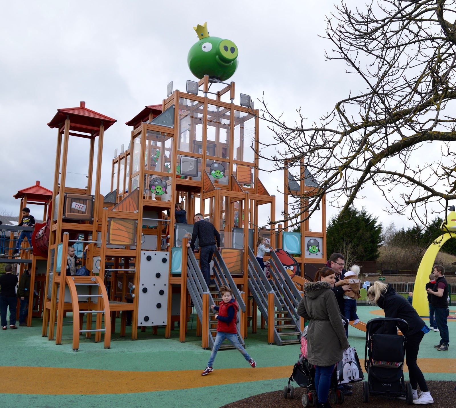 Visiting Angry Birds Activity Park at Lightwater Valley, North