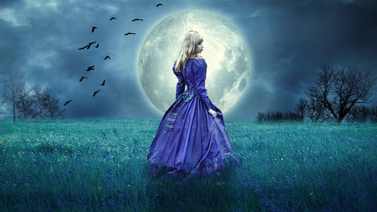 Fantasy Moonlight Photo Manipulation Photoshop - BaponCreationz
