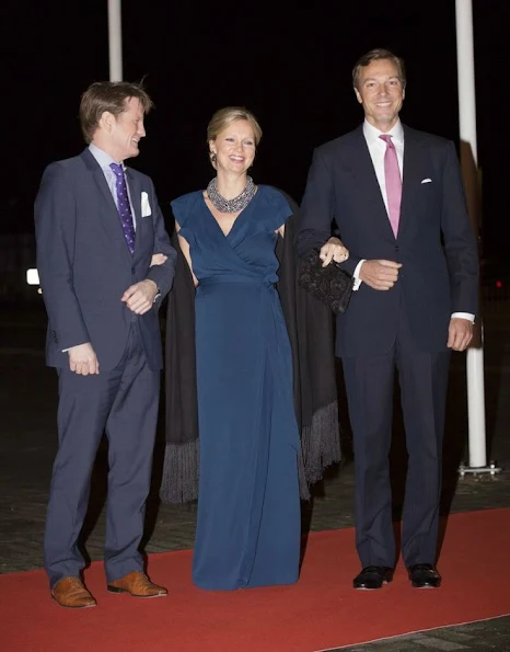 Dutch Royals at a celebration of the reign of Princess Beatrix