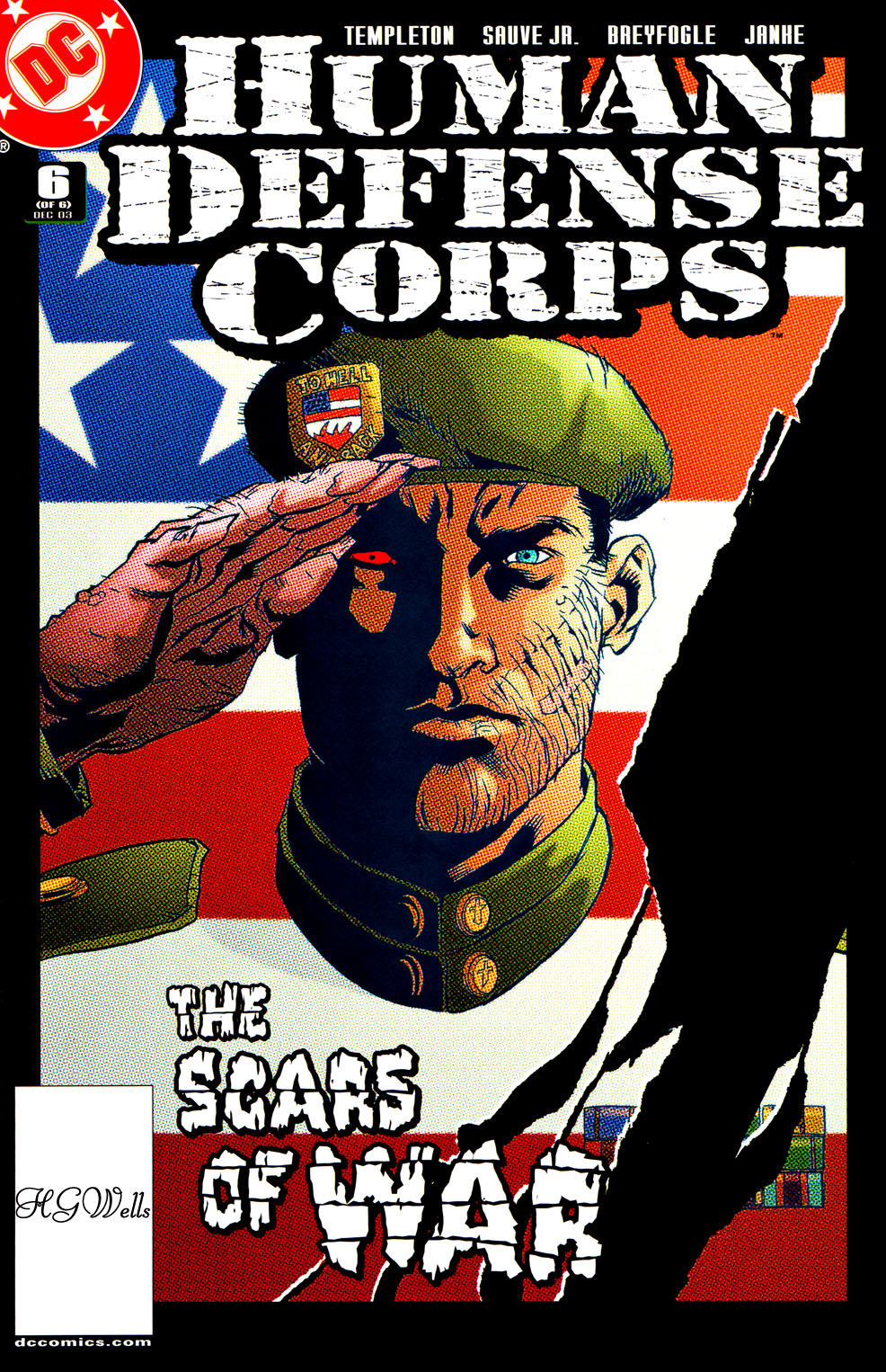Read online Human Defense Corps comic -  Issue #6 - 1