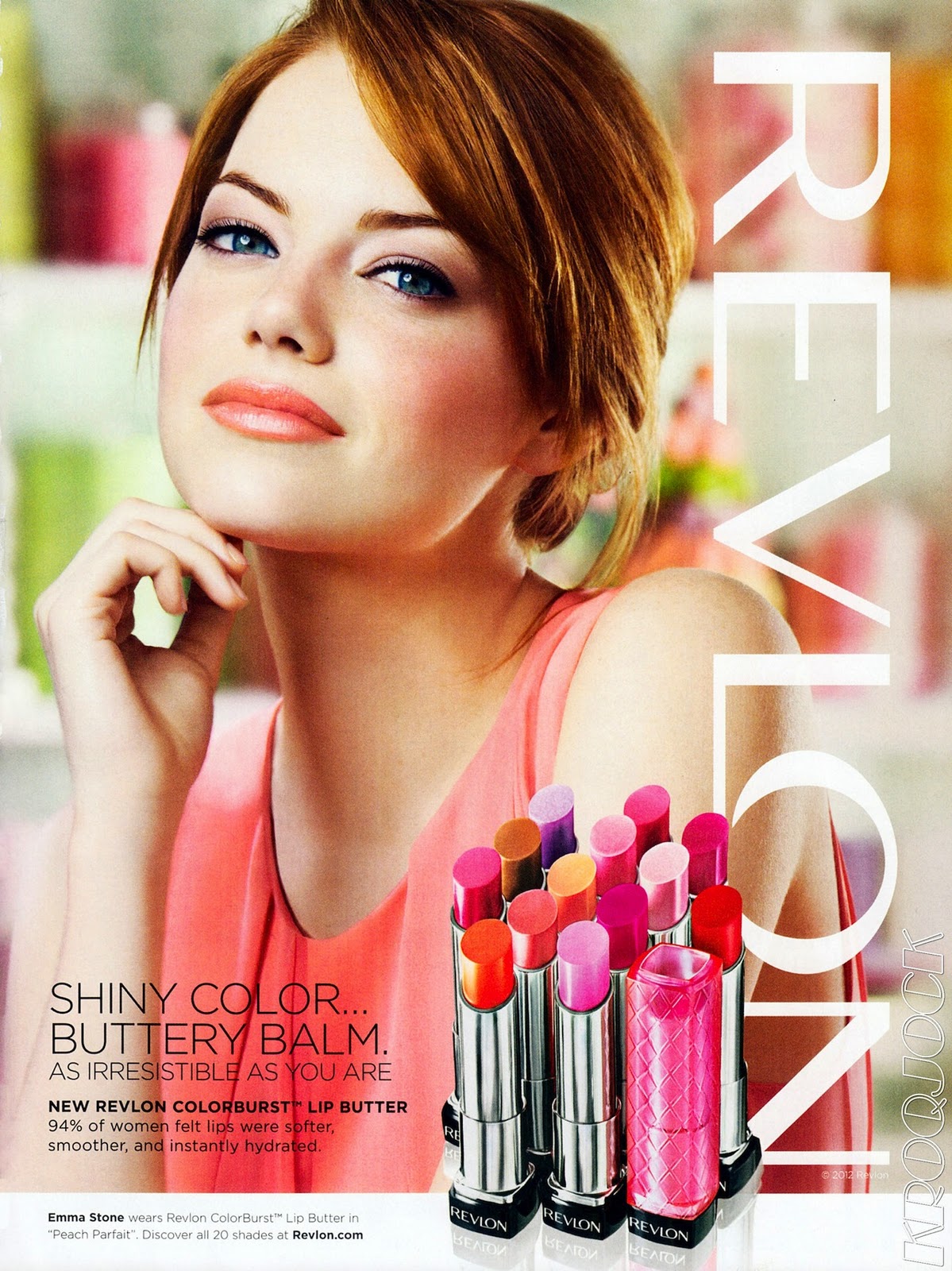 First Look Emma Stone And Olivia Wilde For Revlon Stylecaster