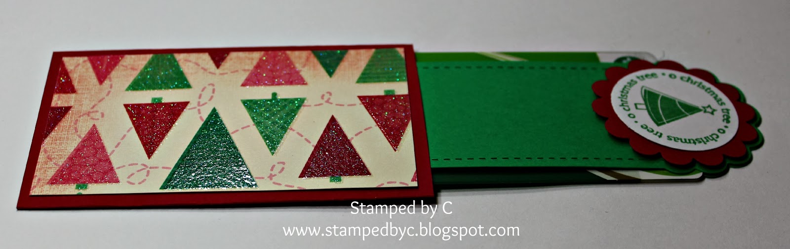 Stamped by C More Christmas Gift Card Holders!