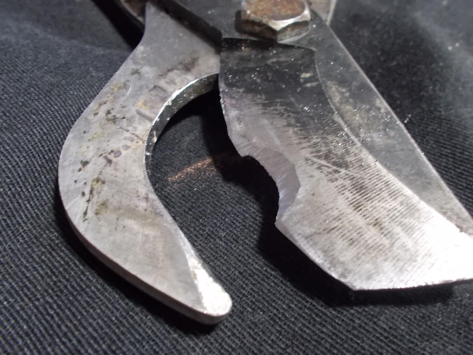 Eaton Rapids Joe Repairing a Chipped Blade