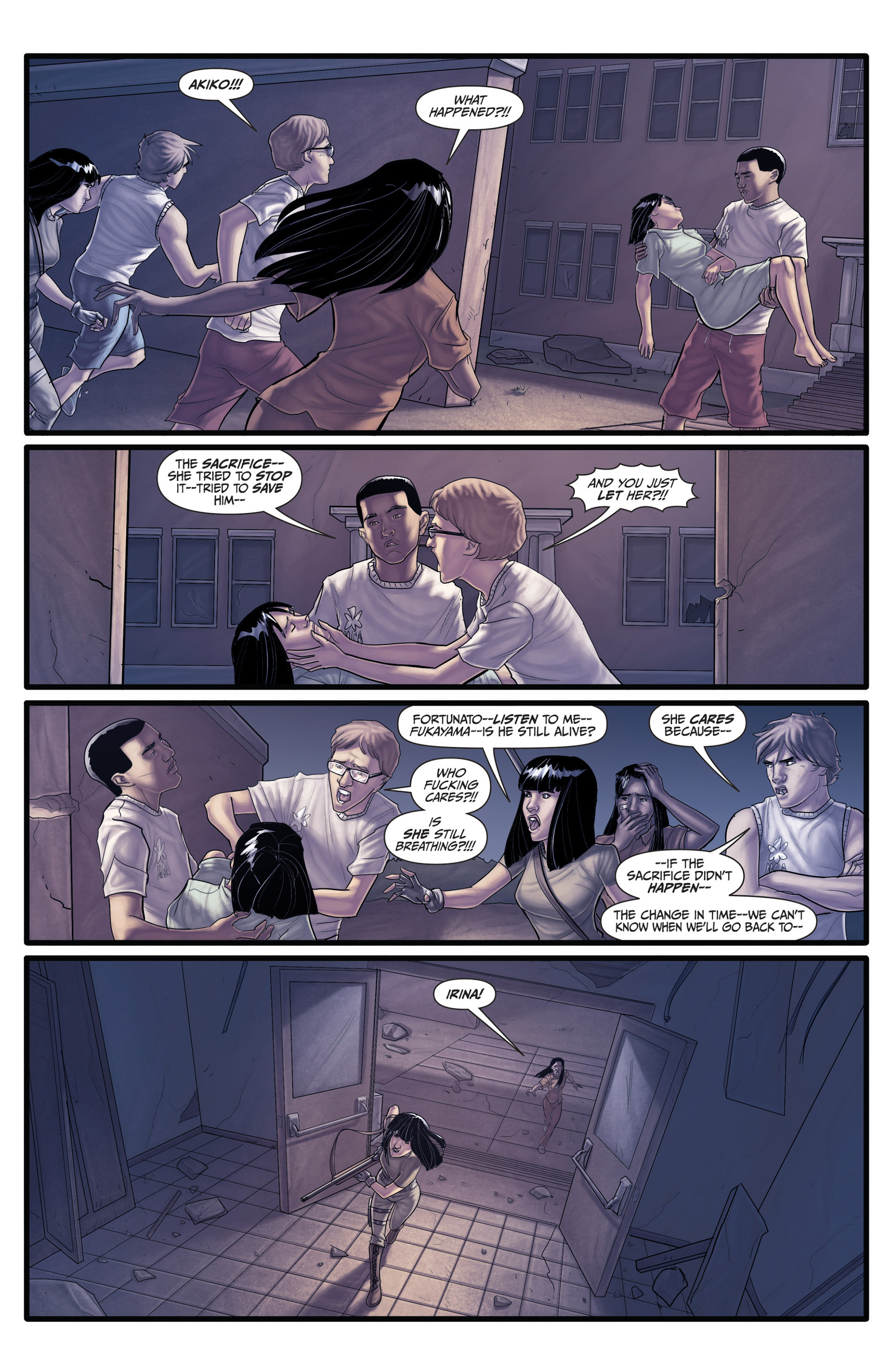 Read online Morning Glories comic -  Issue #25 - 41
