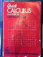 Quick Calculus is a self-teaching guide written by Daniel Klepner and Norman Ramsey