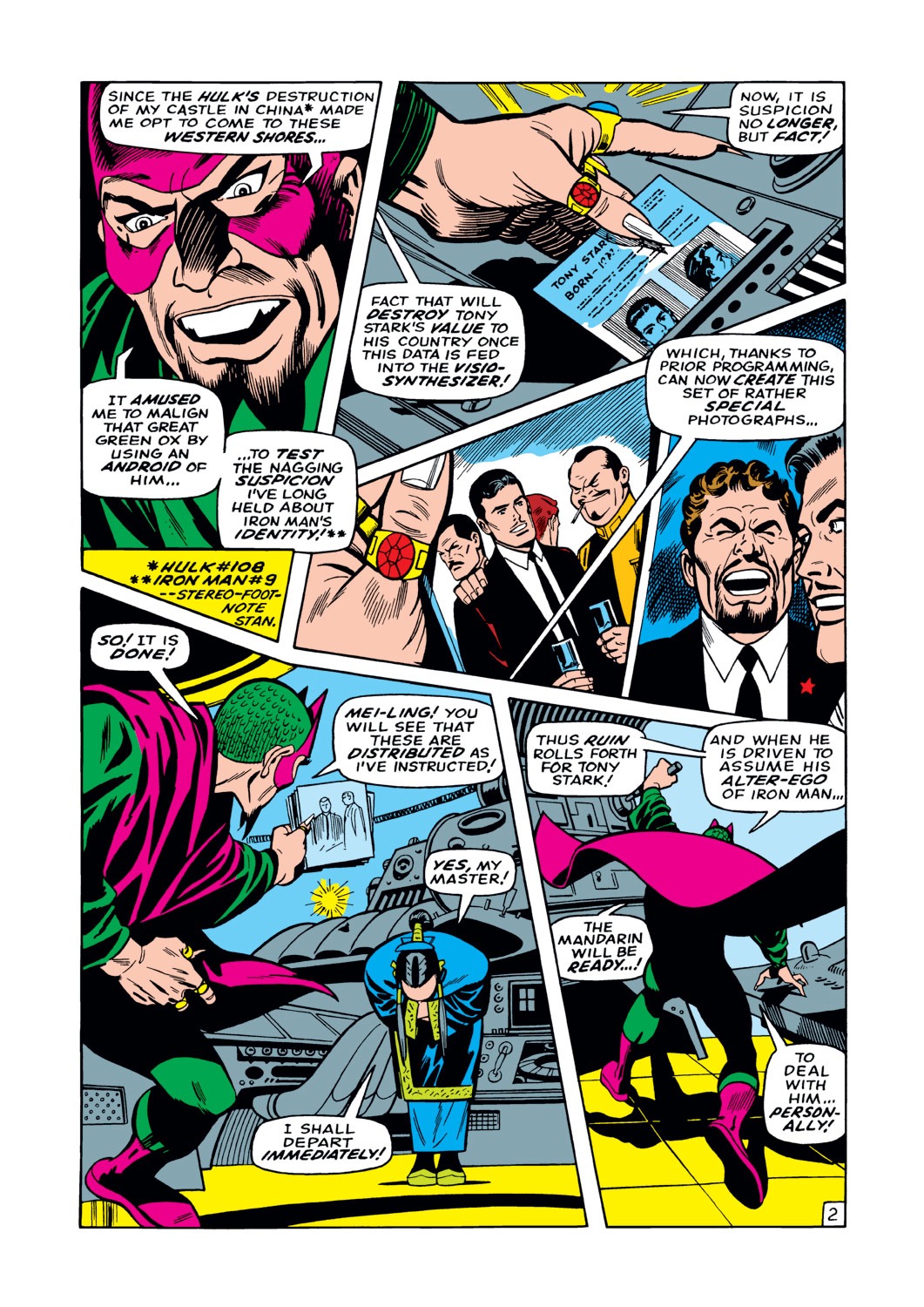 Read online Iron Man (1968) comic -  Issue #10 - 3