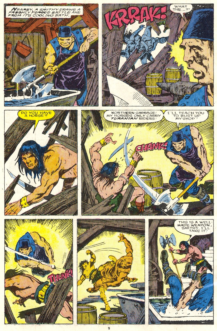 Read online Conan the Barbarian (1970) comic -  Issue #219 - 8