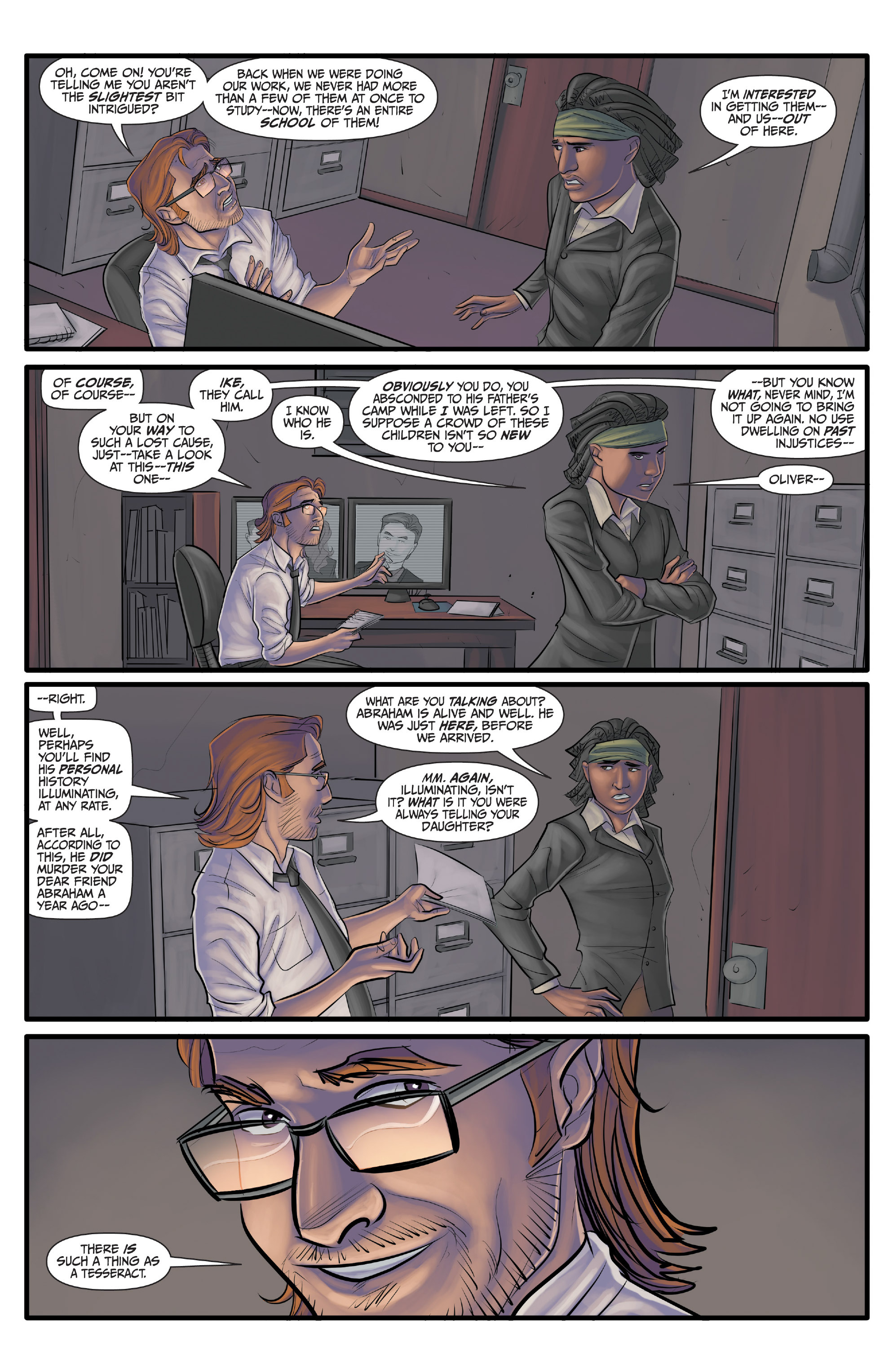 Read online Morning Glories comic -  Issue #43 - 21