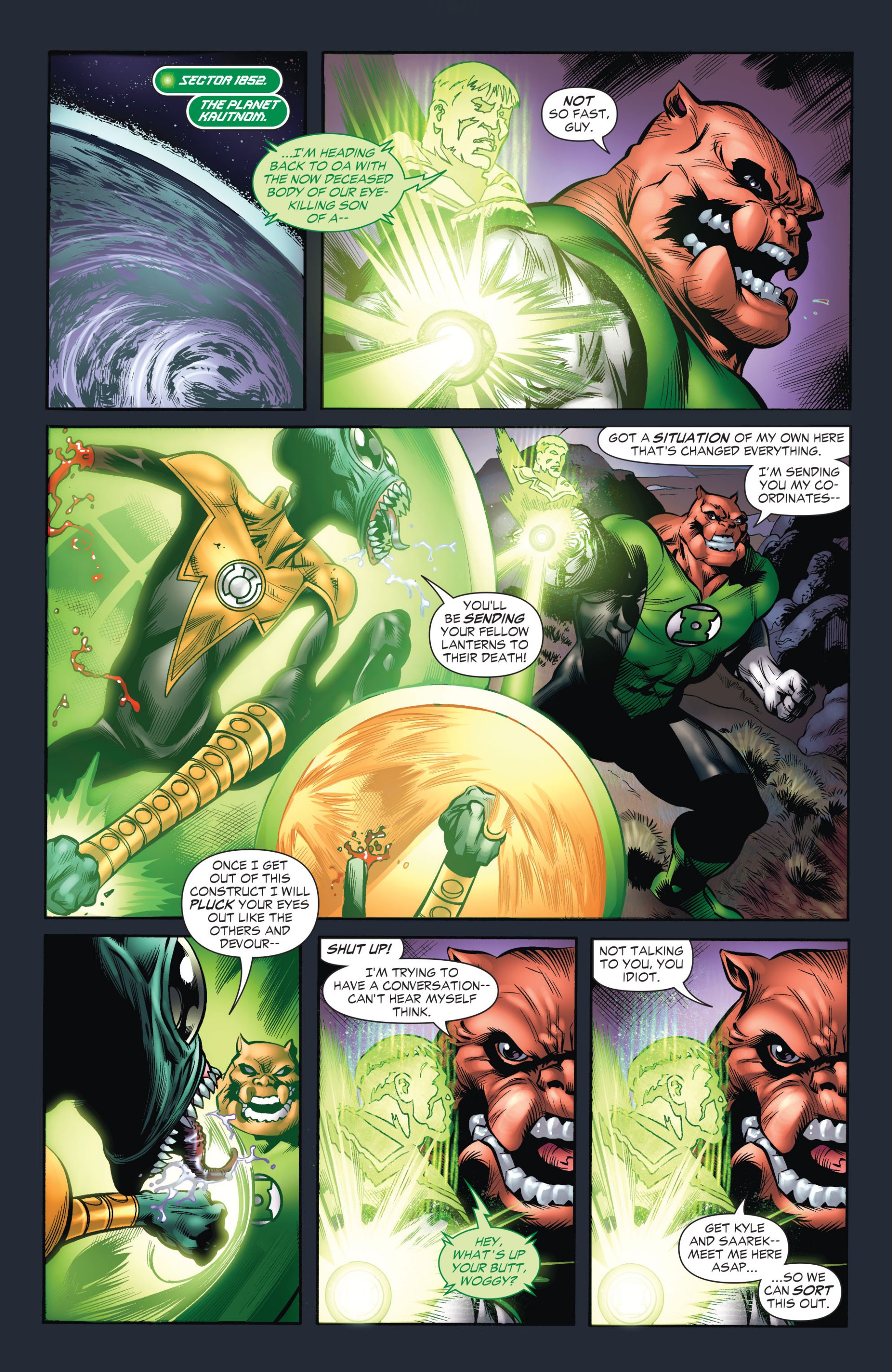 Read online Green Lantern Corps (2006) comic -  Issue #28 - 17