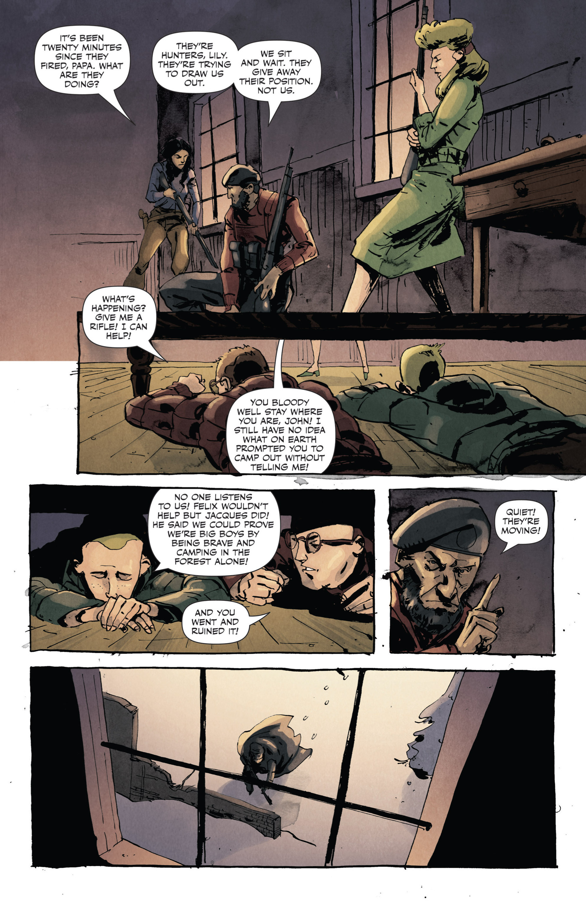 Read online Peter Panzerfaust comic -  Issue #13 - 14