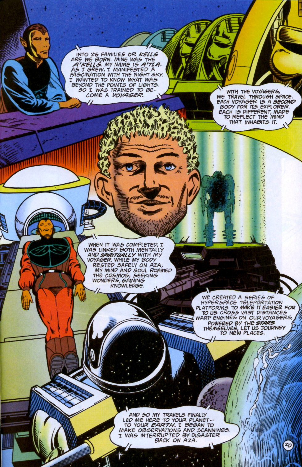 Read online Hawkworld (1990) comic -  Issue #17 - 21