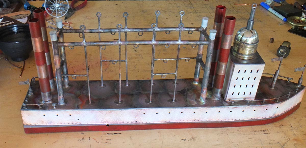 Brig Copper Boat "Curios"