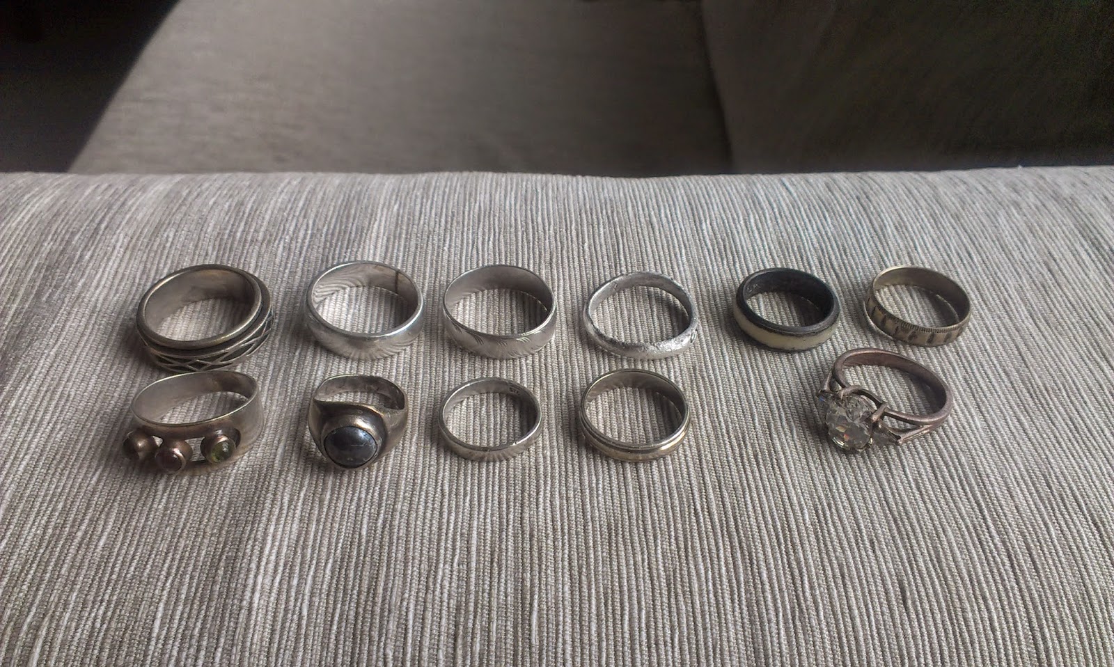 Auckland Metal Detecting & Ring Recovery services 11 Rings Day
