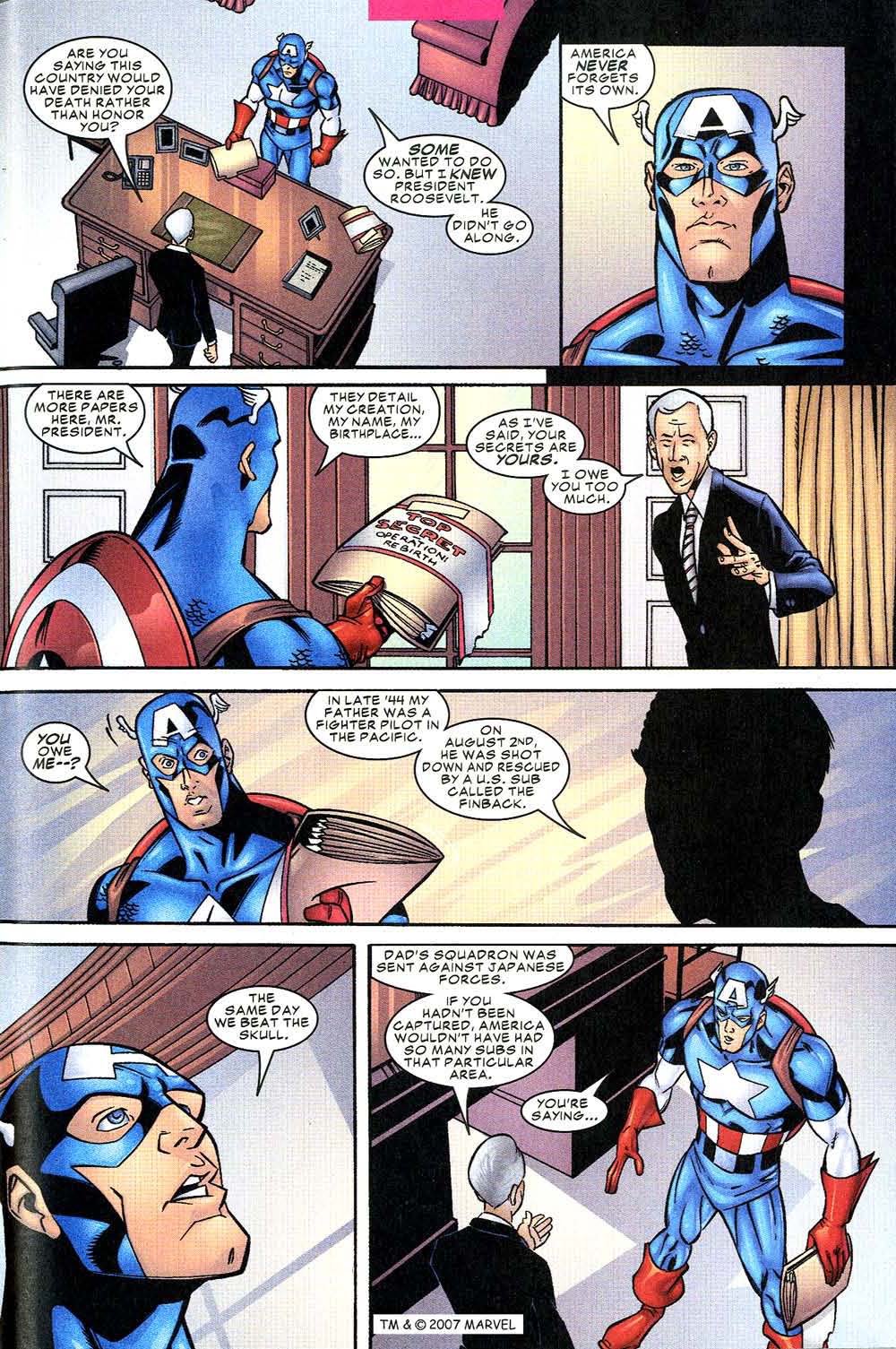 Read online Captain America (1998) comic -  Issue # Annual 2001 - 49