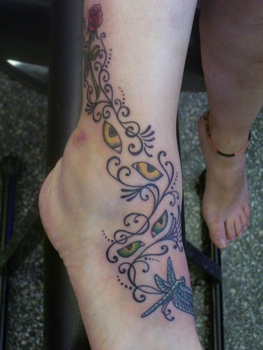 BIUTYCELL Ankle Tattoos Designs