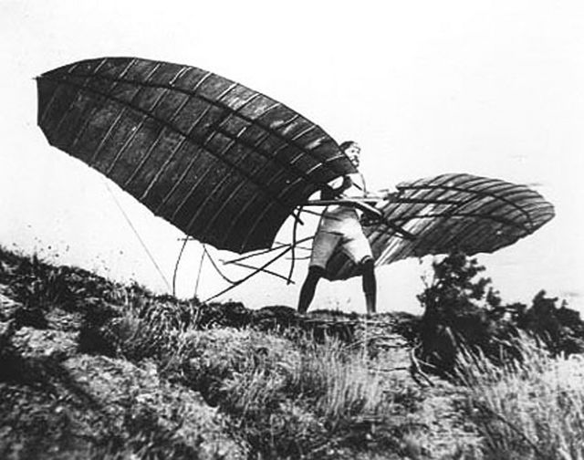Otto Lilienthal The Glider King To Fly is Everything... vintage