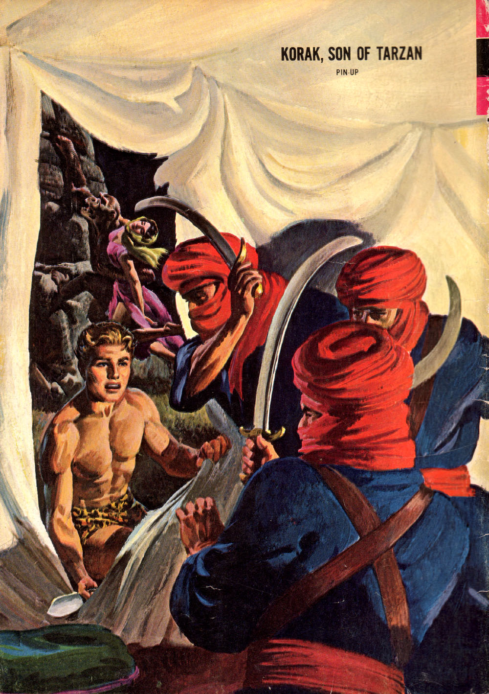 Read online Korak, Son of Tarzan (1964) comic -  Issue #7 - 36