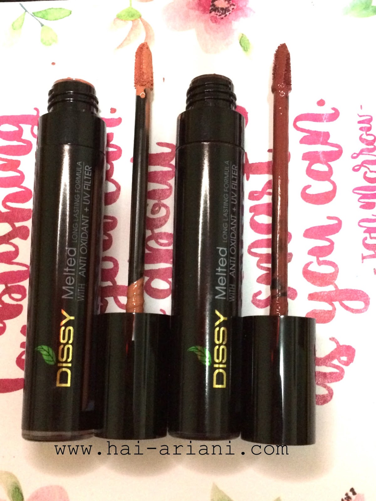 MELTED LIPSTICK DISSY COSMETICS REVIEW
