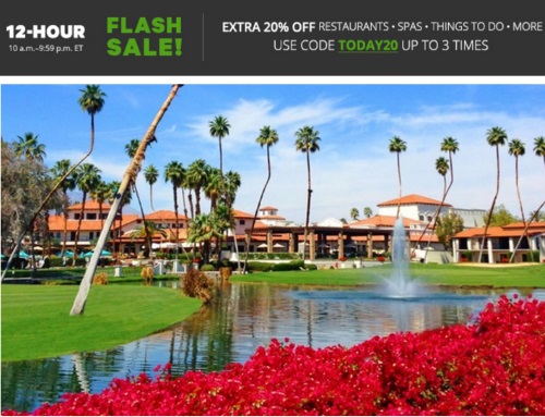 Groupon Flash Sale Extra 20% Off Promo Code