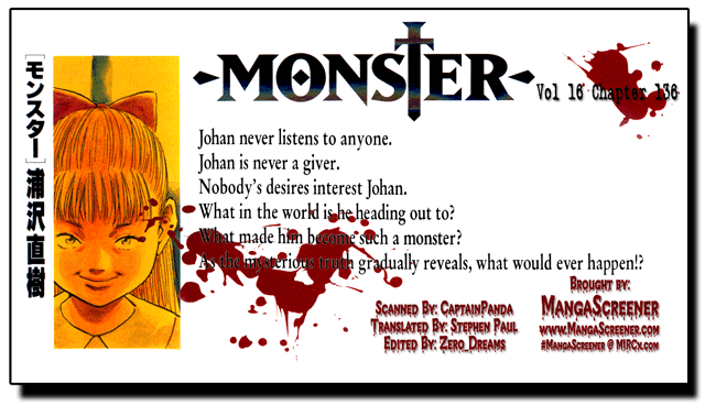 Monster Chapter 136 - ManhwaFull.net