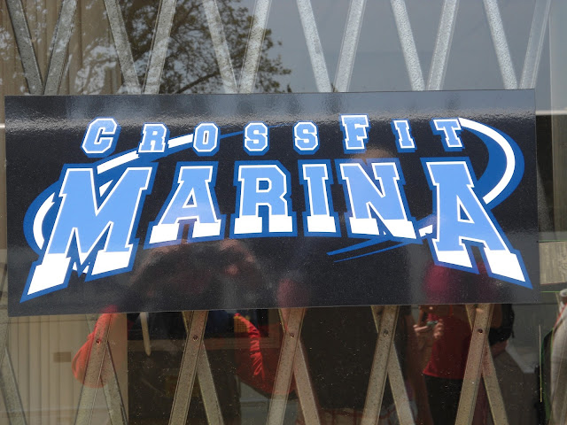 CrossFit Marina sign