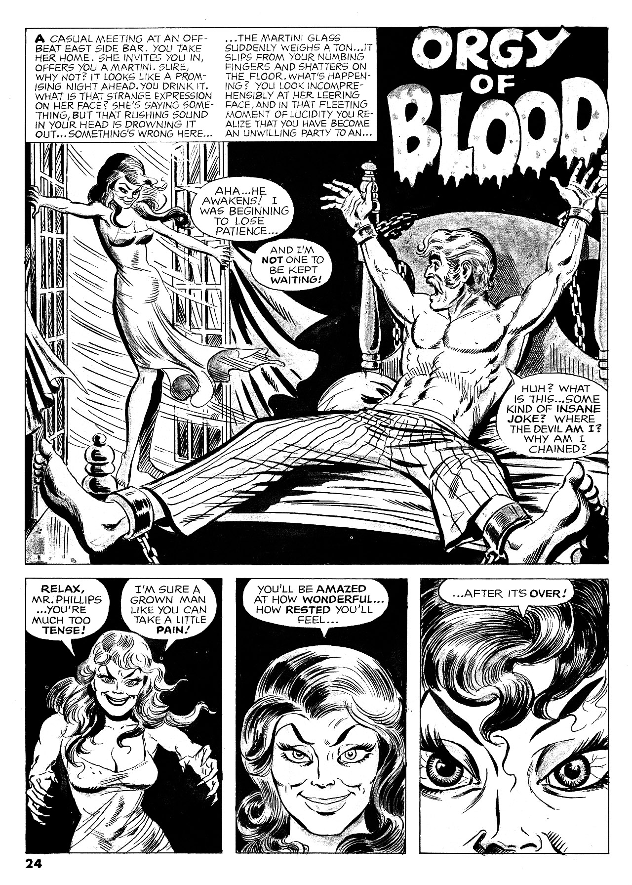 Read online Nightmare (1970) comic -  Issue #1 - 25