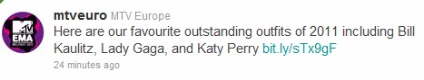 Twitter MTV Europe