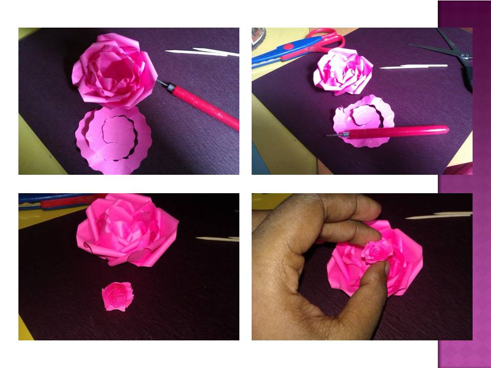 Piyumi paper quilling paper quilling How to make a roseStep by step