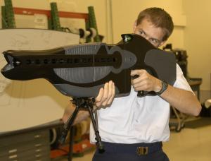 PICTURE OF US POLICE "PAIN BEAM WEAPON"  (D.E.W.)