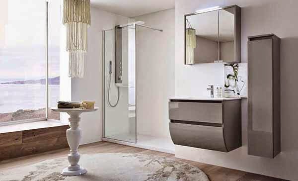 Necessary and Vital Spaces in bathrooms by Cerasa Italy