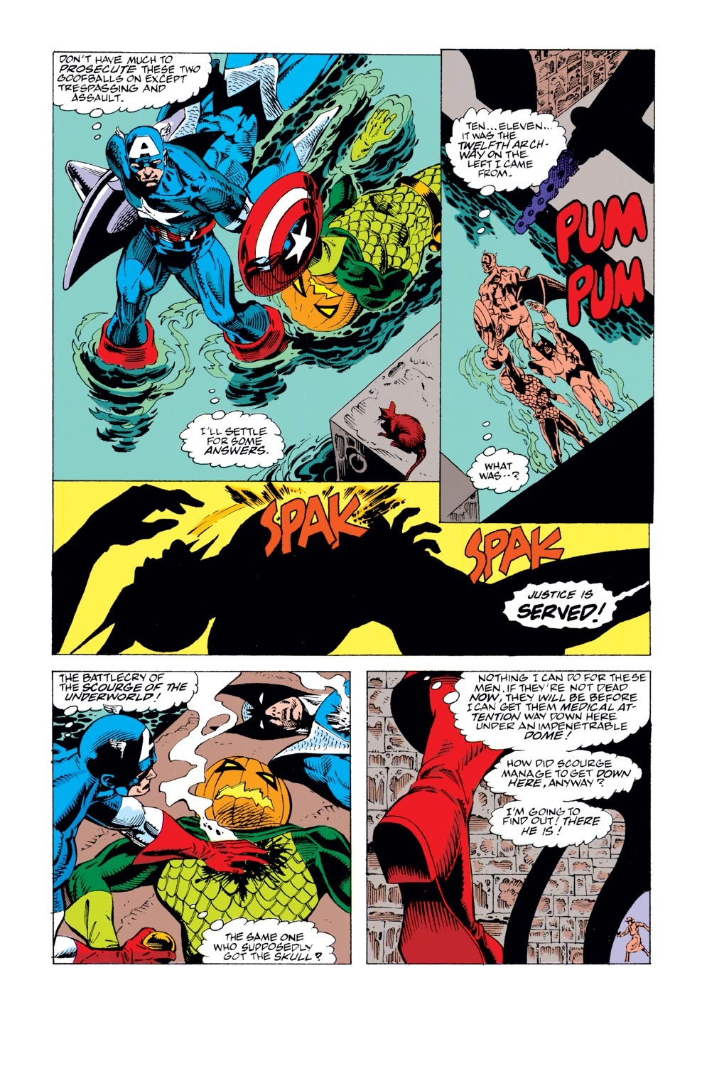 Read online Captain America (1968) comic -  Issue #397 - 16
