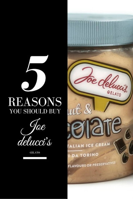 This ice-cream is so yummy you only need one reason! Joe-delucci's-ice-cream "5 reasons you should buy..."