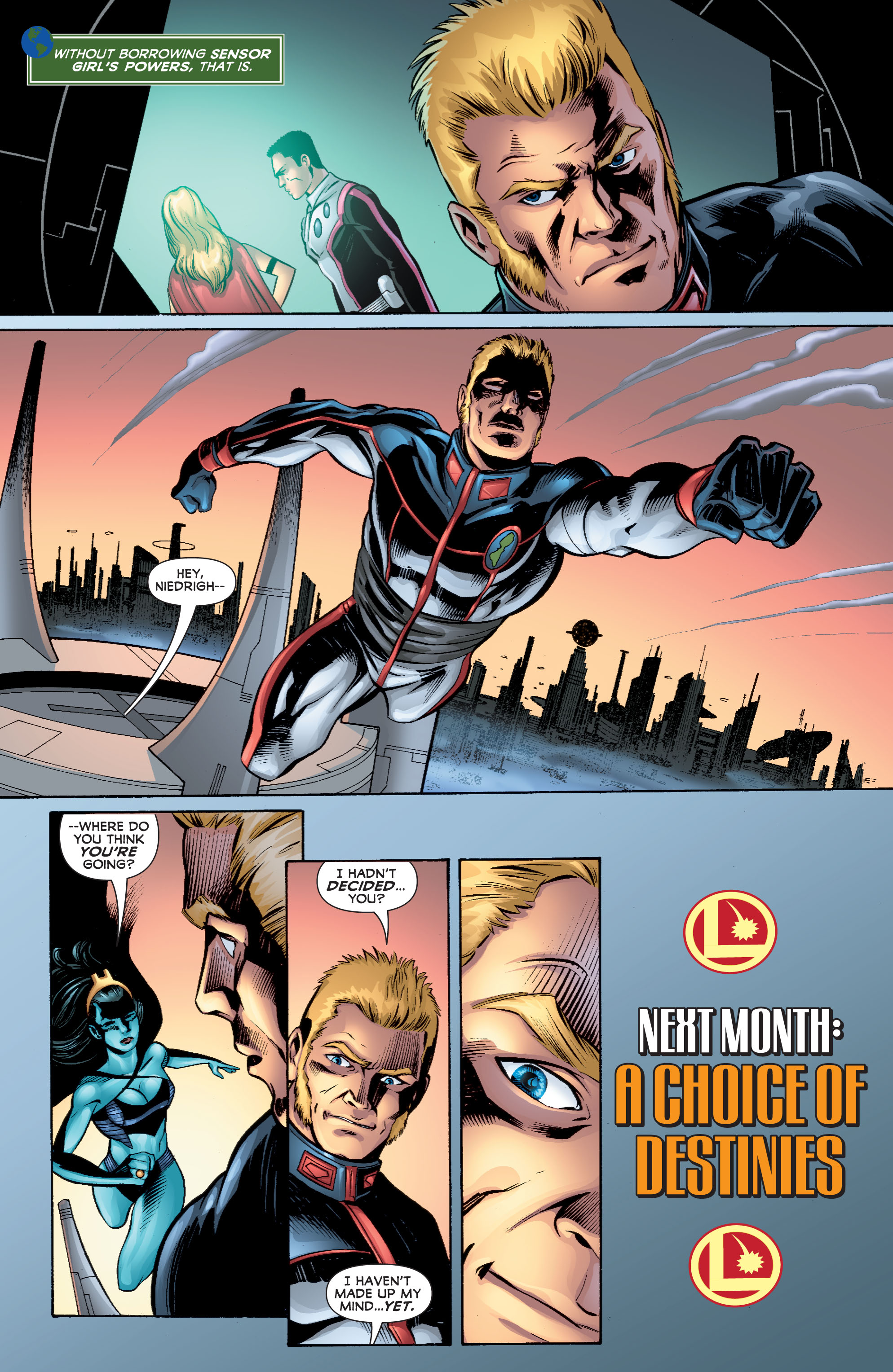 Read online Legion of Super-Heroes (2010) comic -  Issue #4 - 32