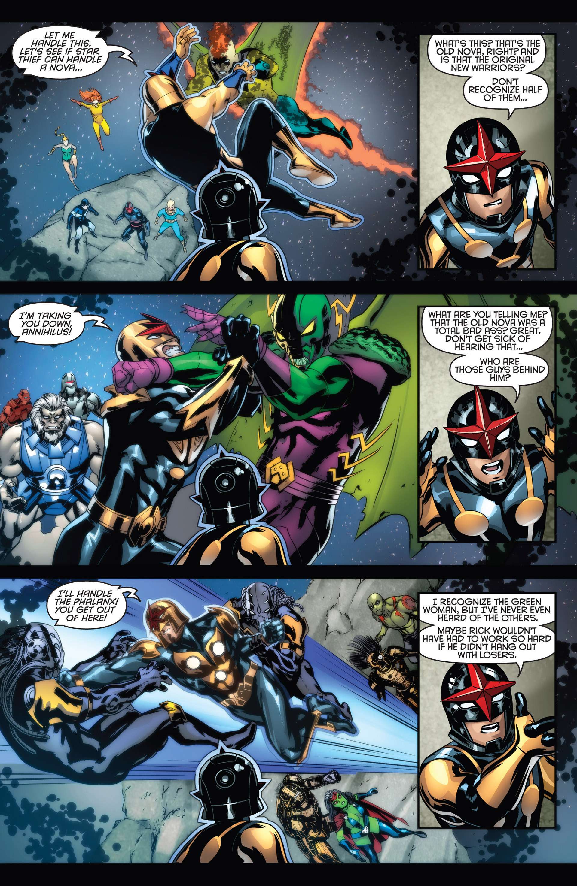 Read online Nova (2013) comic -  Issue #10 - 17