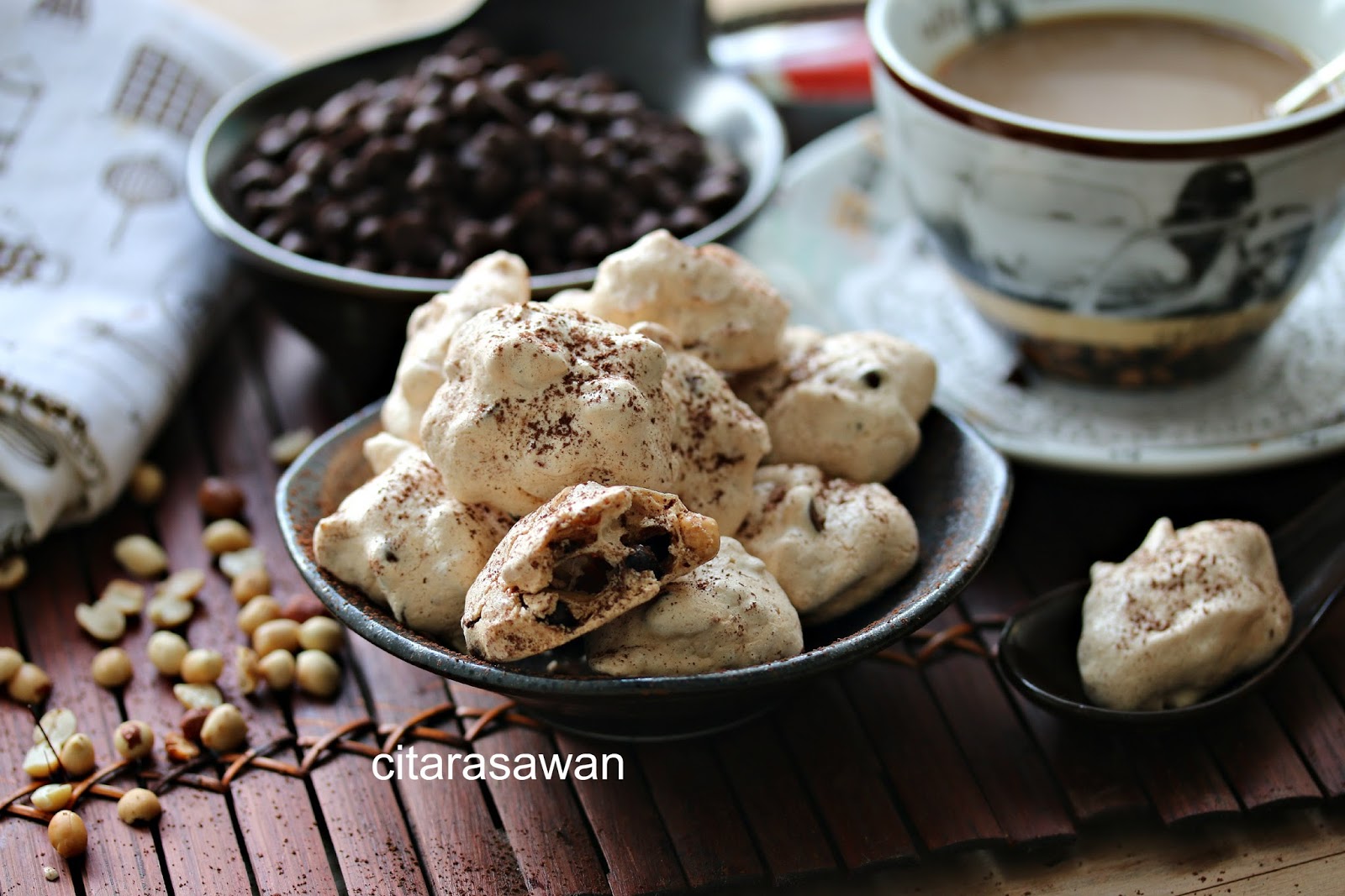 Meringue Cookies Resepi