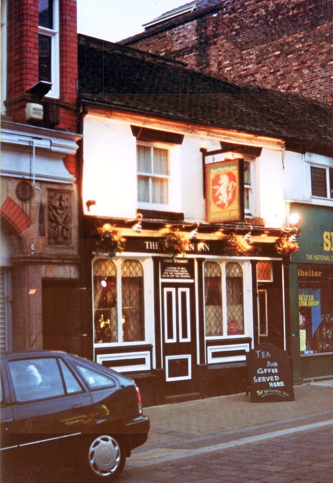 Pubs Then & Now 057 The Unicorn Inn, Hanley, StokeonTrent 2002