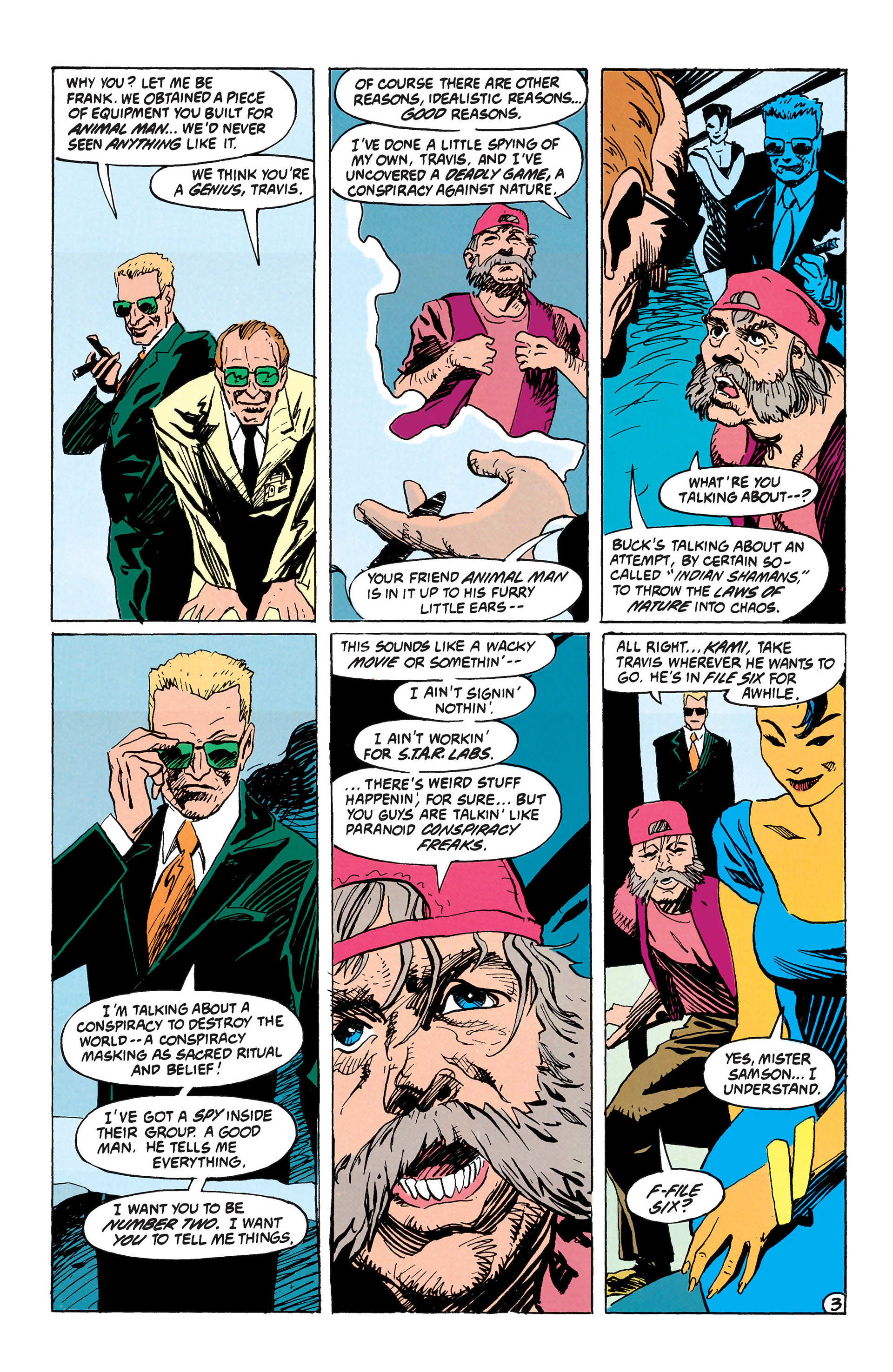 Read online Animal Man (1988) comic -  Issue #42 - 4