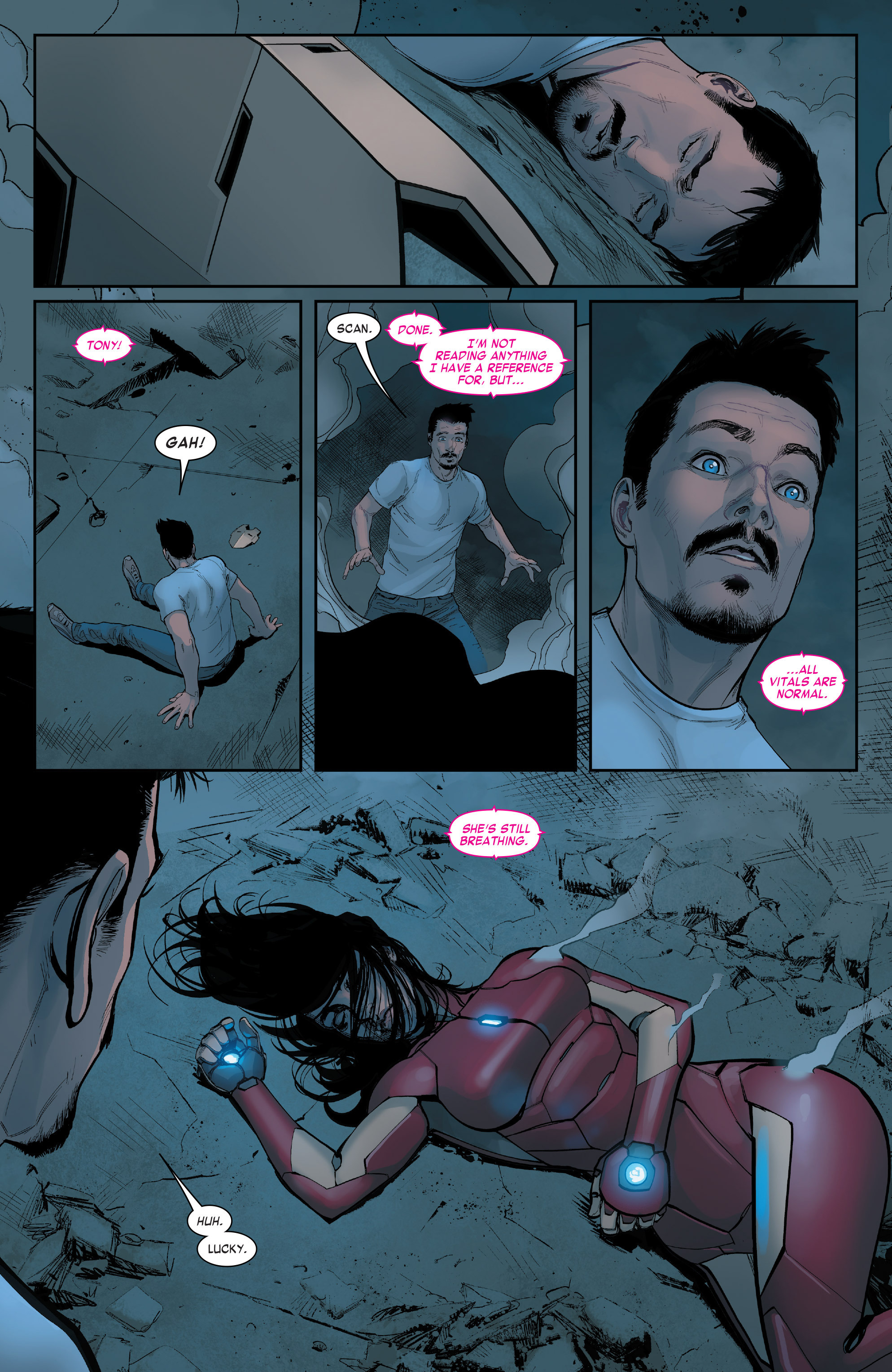Read online Invincible Iron Man (2015) comic -  Issue #5 - 14