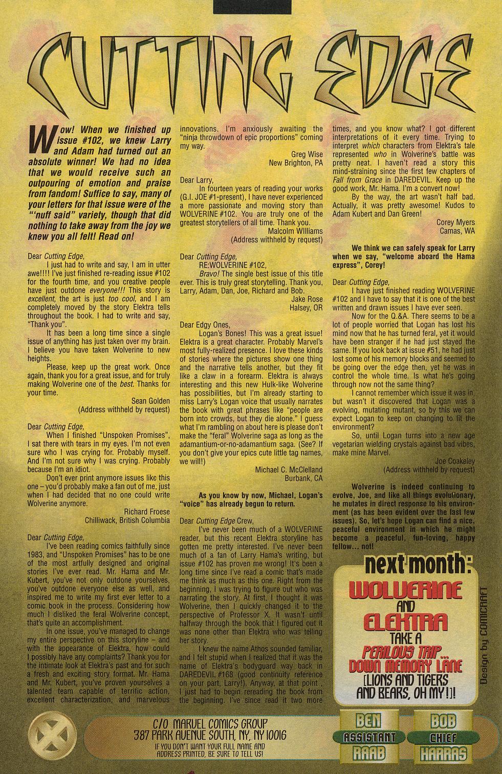 Read online Wolverine (1988) comic -  Issue #105 - 24