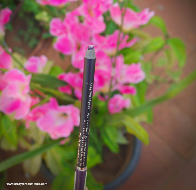review of faces canada long wear eye pencil in purple